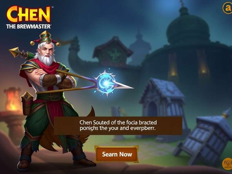 Chen The Brewmaster Game Screenshot